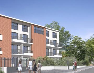 perspective résidence Isableu à Nailloux