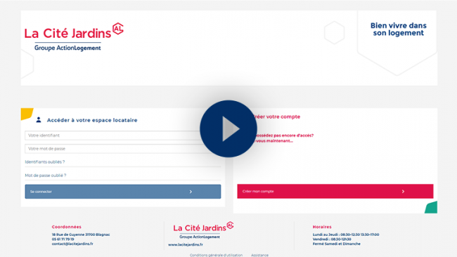 Découvre l'espace prive